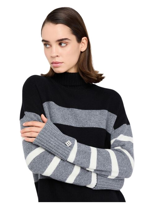 Abito in maglia100% lana NERO Liu Jo | MF5129MS009C3819